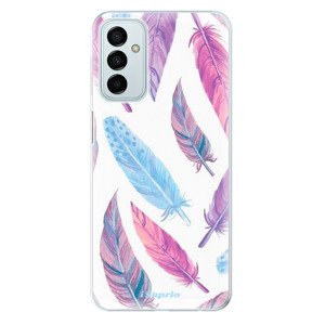 Odolné silikónové puzdro iSaprio - Feather Pattern 10 - Samsung Galaxy M23 5G