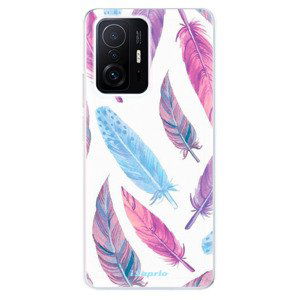 Odolné silikónové puzdro iSaprio - Feather Pattern 10 - Xiaomi 11T / 11T Pro