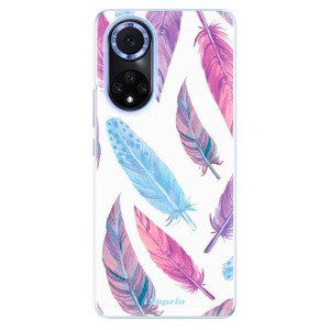 Odolné silikónové puzdro iSaprio - Feather Pattern 10 - Huawei Nova 9