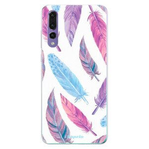 Odolné silikónové puzdro iSaprio - Feather Pattern 10 - Huawei P20 Pro