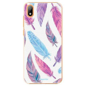 Plastové puzdro iSaprio - Feather Pattern 10 - Huawei Y5 2019