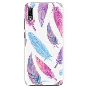 Plastové puzdro iSaprio - Feather Pattern 10 - Huawei Y6 2019