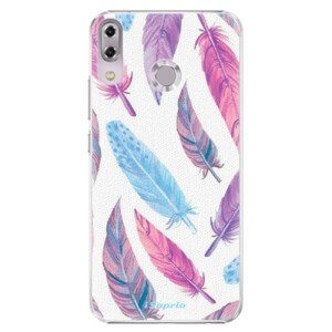 Plastové puzdro iSaprio - Feather Pattern 10 - Asus ZenFone 5 ZE620KL