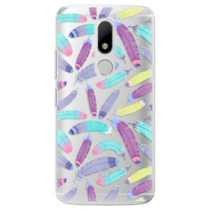 Plastové puzdro iSaprio - Feather Pattern 01 - Lenovo Moto M