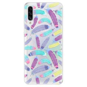 Odolné silikónové puzdro iSaprio - Feather Pattern 01 - Samsung Galaxy A30s