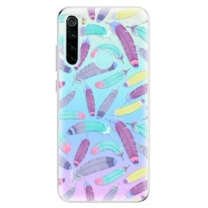 Odolné silikónové puzdro iSaprio - Feather Pattern 01 - Xiaomi Redmi Note 8