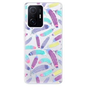 Odolné silikónové puzdro iSaprio - Feather Pattern 01 - Xiaomi 11T / 11T Pro