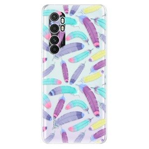 Odolné silikónové puzdro iSaprio - Feather Pattern 01 - Xiaomi Mi Note 10 Lite