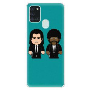 Odolné silikónové puzdro iSaprio - Pulp Fiction - Samsung Galaxy A21s