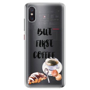 Plastové puzdro iSaprio - First Coffee - Xiaomi Mi 8 Pro