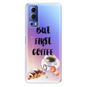 Odolné silikónové puzdro iSaprio - First Coffee - Vivo Y72 5G