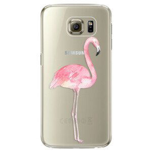 Plastové puzdro iSaprio - Flamingo 01 - Samsung Galaxy S6