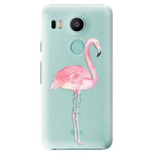 Plastové puzdro iSaprio - Flamingo 01 - LG Nexus 5X