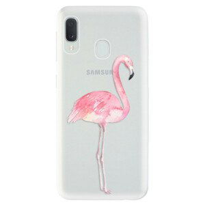 Odolné silikónové puzdro iSaprio - Flamingo 01 - Samsung Galaxy A20e