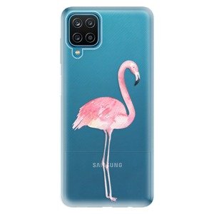 Odolné silikónové puzdro iSaprio - Flamingo 01 - Samsung Galaxy A12