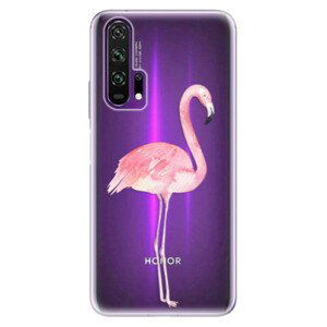 Odolné silikónové puzdro iSaprio - Flamingo 01 - Honor 20 Pro