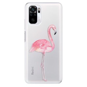 Odolné silikónové puzdro iSaprio - Flamingo 01 - Xiaomi Redmi Note 10 / Note 10S