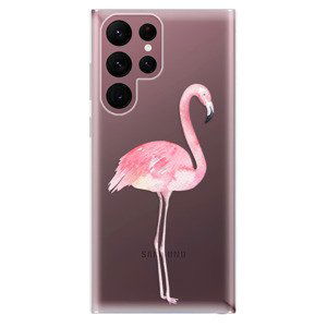 Odolné silikónové puzdro iSaprio - Flamingo 01 - Samsung Galaxy S22 Ultra 5G