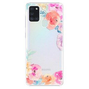 Plastové puzdro iSaprio - Flower Brush - Samsung Galaxy A21s