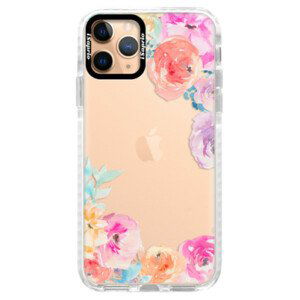 Silikónové puzdro Bumper iSaprio - Flower Brush - iPhone 11 Pro