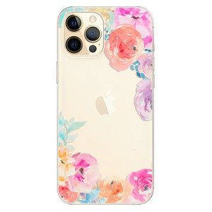 Odolné silikónové puzdro iSaprio - Flower Brush - iPhone 12 Pro