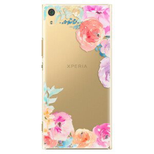 Plastové puzdro iSaprio - Flower Brush - Sony Xperia XA1 Ultra