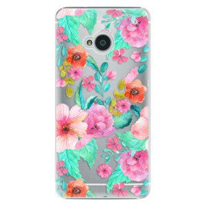 Plastové puzdro iSaprio - Flower Pattern 01 - HTC One M7
