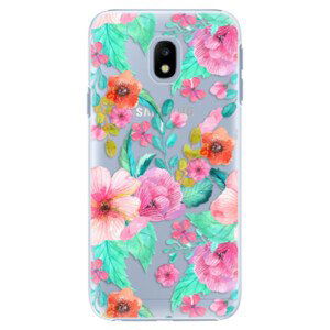 Plastové puzdro iSaprio - Flower Pattern 01 - Samsung Galaxy J3 2017