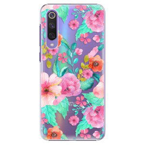 Plastové puzdro iSaprio - Flower Pattern 01 - Xiaomi Mi 9 SE