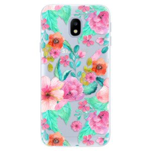 Silikónové puzdro iSaprio - Flower Pattern 01 - Samsung Galaxy J3 2017