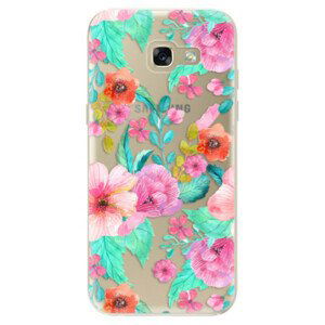 Odolné silikónové puzdro iSaprio - Flower Pattern 01 - Samsung Galaxy A5 2017