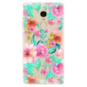 Odolné silikónové puzdro iSaprio - Flower Pattern 01 - Xiaomi Redmi Note 4