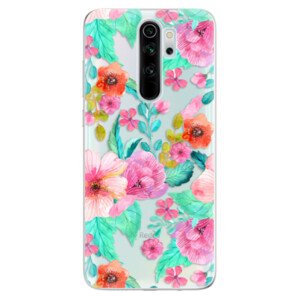 Odolné silikónové puzdro iSaprio - Flower Pattern 01 - Xiaomi Redmi Note 8 Pro