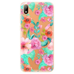 Odolné silikónové puzdro iSaprio - Flower Pattern 01 - Huawei Y5 2019