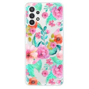 Odolné silikónové puzdro iSaprio - Flower Pattern 01 - Samsung Galaxy A32