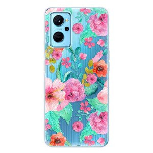 Odolné silikónové puzdro iSaprio - Flower Pattern 01 - Realme 9i