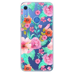 Odolné silikónové puzdro iSaprio - Flower Pattern 01 - Huawei Y6s