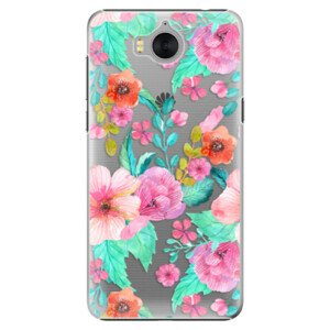 Plastové puzdro iSaprio - Flower Pattern 01 - Huawei Y5 2017 / Y6 2017