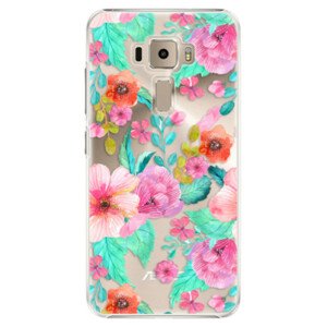 Plastové puzdro iSaprio - Flower Pattern 01 - Asus ZenFone 3 ZE520KL