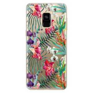 Odolné silikónové puzdro iSaprio - Flower Pattern 03 - Samsung Galaxy A8 2018