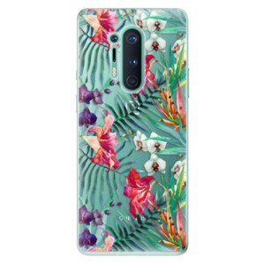 Odolné silikónové puzdro iSaprio - Flower Pattern 03 - OnePlus 8 Pro