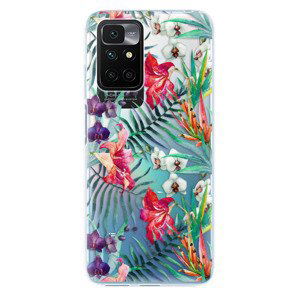 Odolné silikónové puzdro iSaprio - Flower Pattern 03 - Xiaomi Redmi 10