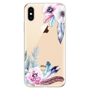 Odolné silikónové puzdro iSaprio - Flower Pattern 04 - iPhone XS