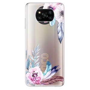 Odolné silikónové puzdro iSaprio - Flower Pattern 04 - Xiaomi Poco X3 Pro / X3 NFC