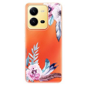 Odolné silikónové puzdro iSaprio - Flower Pattern 04 - Vivo X80 Lite 5G