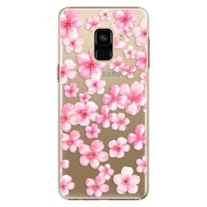 Plastové puzdro iSaprio - Flower Pattern 05 - Samsung Galaxy A8 2018