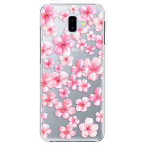 Plastové puzdro iSaprio - Flower Pattern 05 - Samsung Galaxy J6+