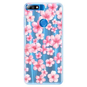 Silikónové puzdro iSaprio - Flower Pattern 05 - Huawei Y7 Prime 2018