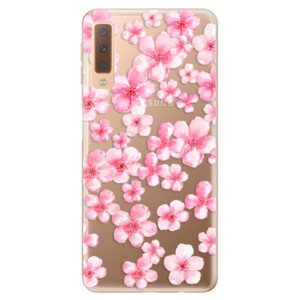 Odolné silikónové puzdro iSaprio - Flower Pattern 05 - Samsung Galaxy A7 (2018)