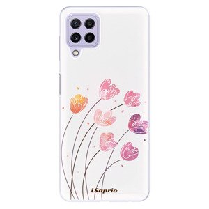 Odolné silikónové puzdro iSaprio - Flowers 14 - Samsung Galaxy A22